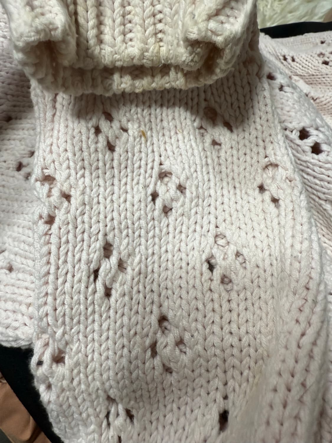 글로니 나오미 니트 가디건 핑크 상품이미지10