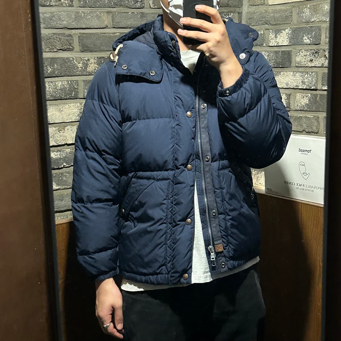 S) 폴로 랄프로렌 쿠키패치 오리털 덕다운 패딩 점퍼 상품이미지10