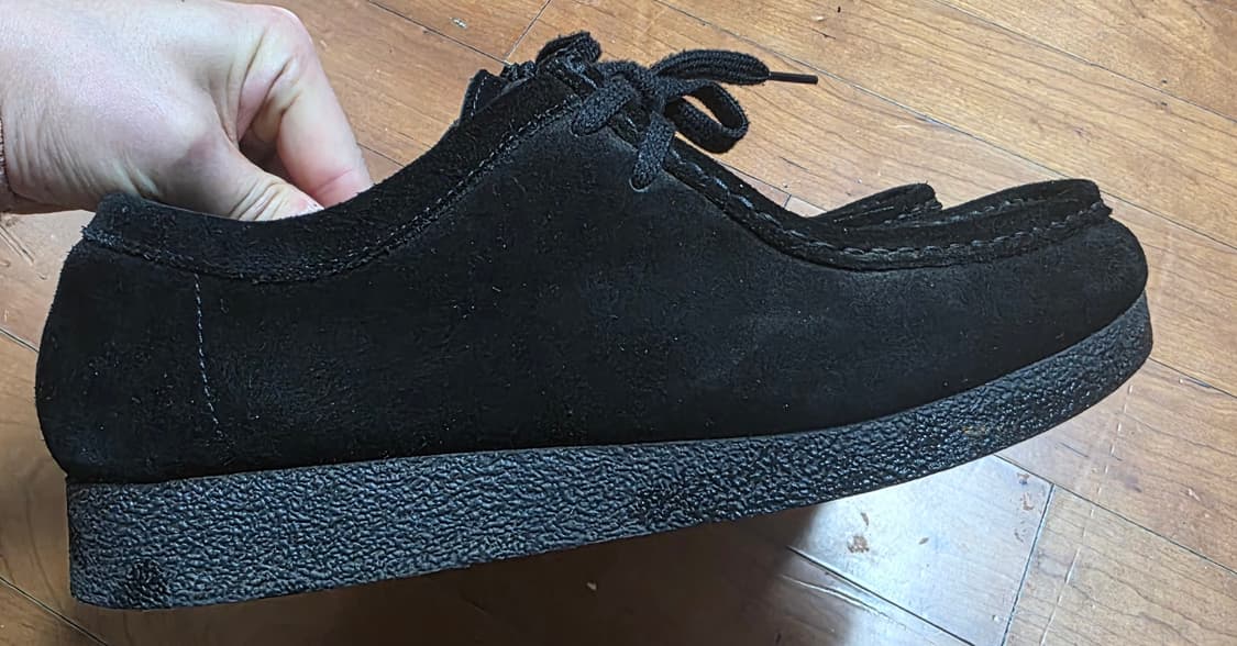 GU 왈라비 모카신 블랙 260 상품이미지9