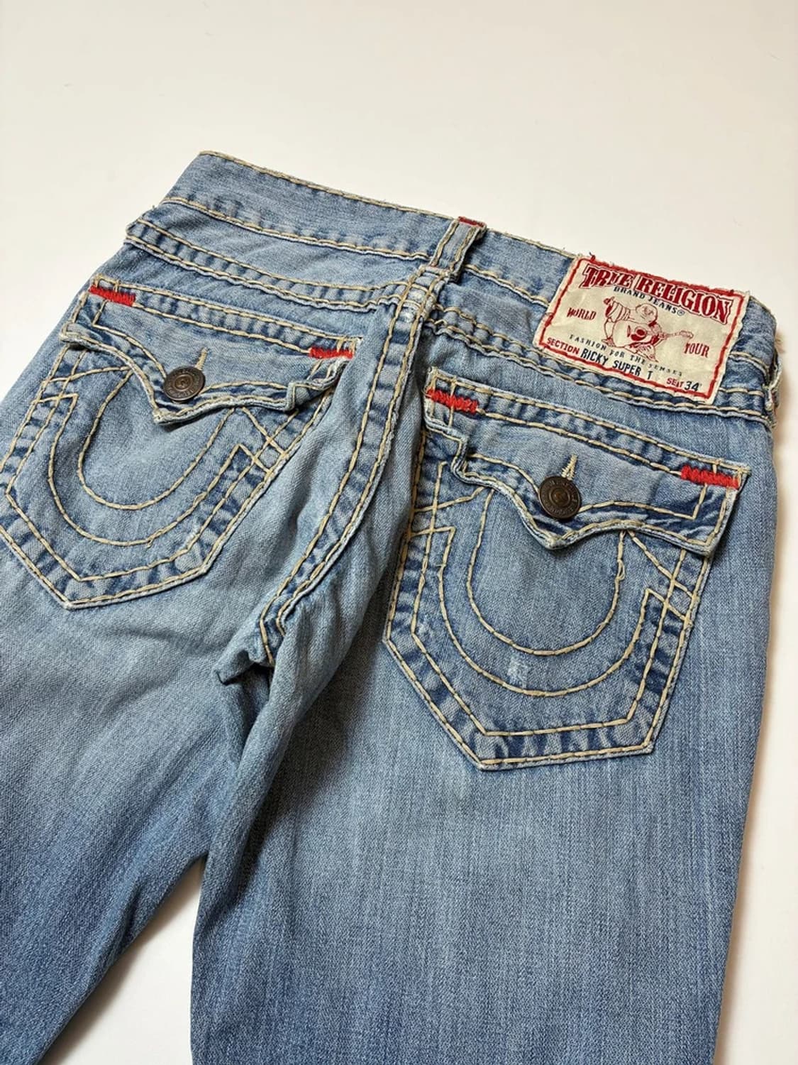 트루릴리젼 00's USA 스트레이트 데님 팬츠 PN9154 상품이미지5