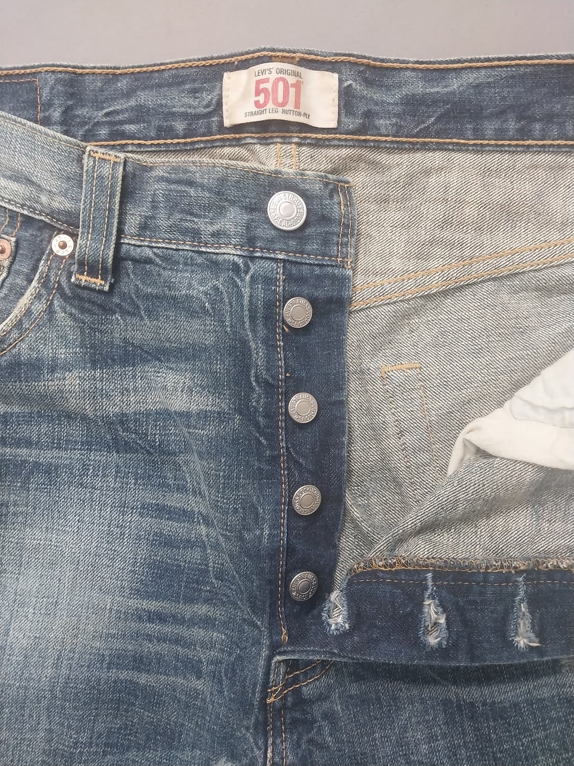 [36] 리바이스 501 00s 데미지 오리지널진 청바지 상품이미지6