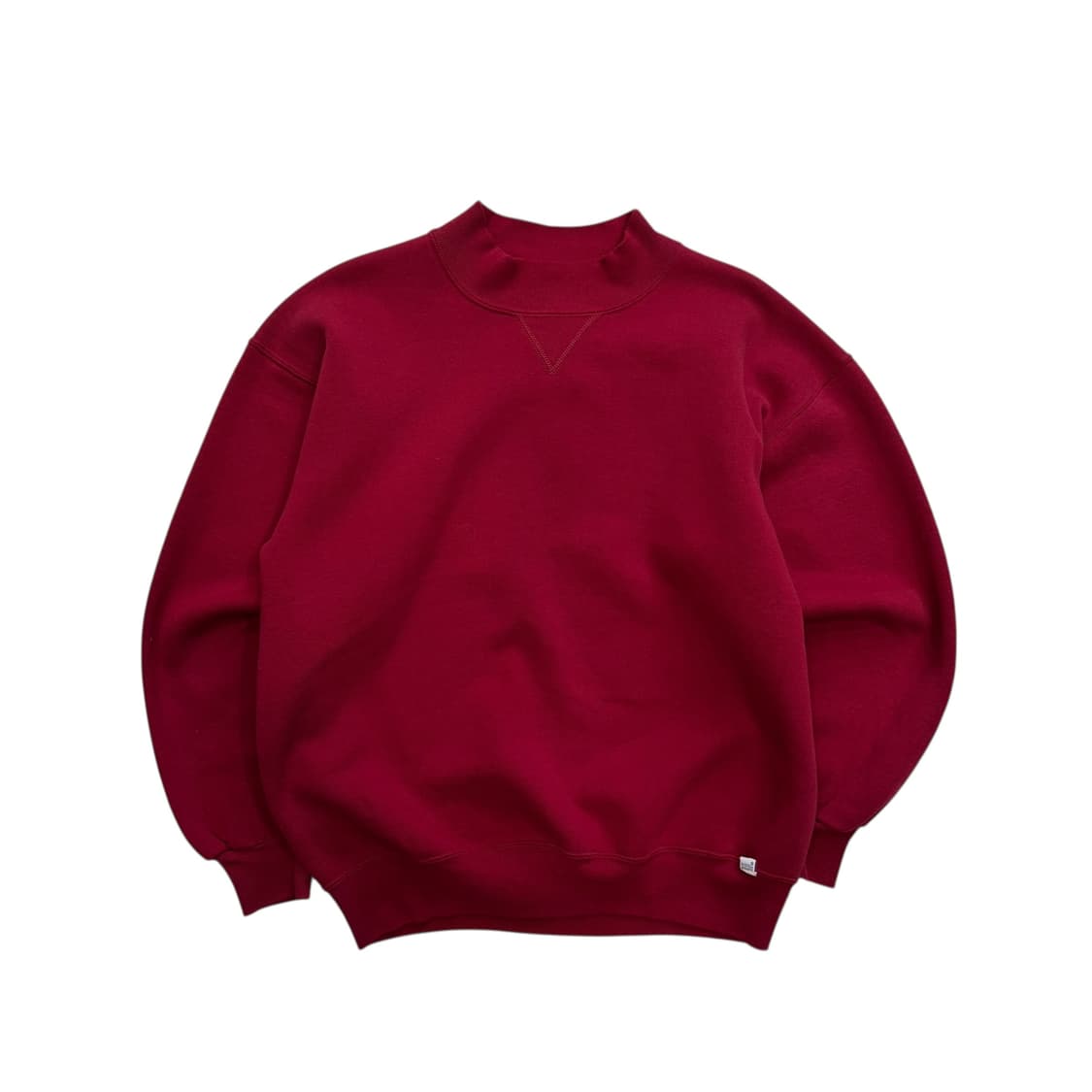 [100] 90's 러셀 하프넥 플레인 스웻셔츠 맨투맨 상품이미지1