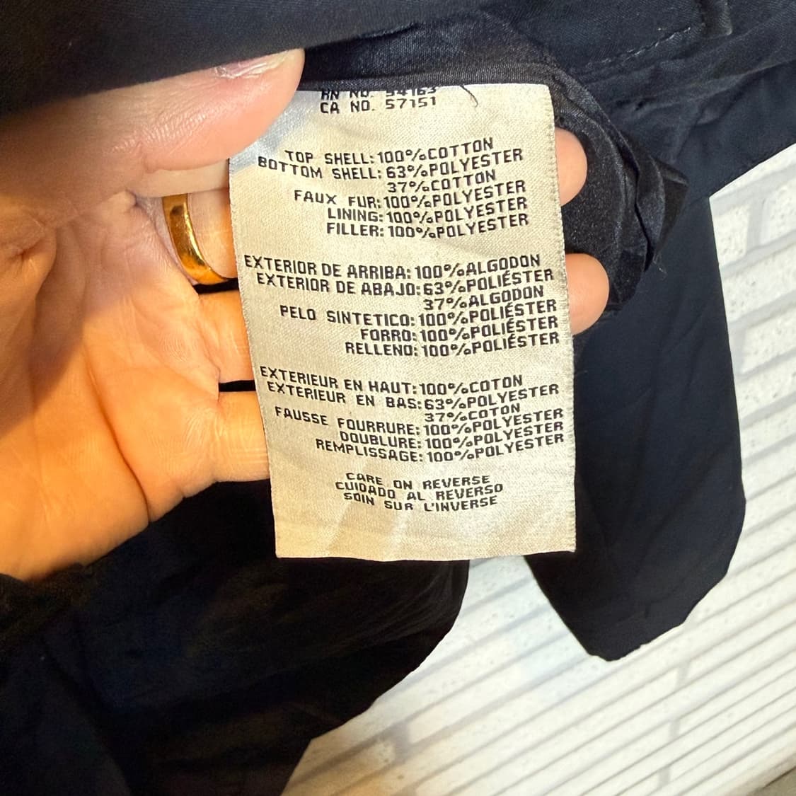 LEVI'S 리바이스 우즈맨 트러커 푸퍼자켓 퀼팅안감 체크패턴 디테일 상품이미지8