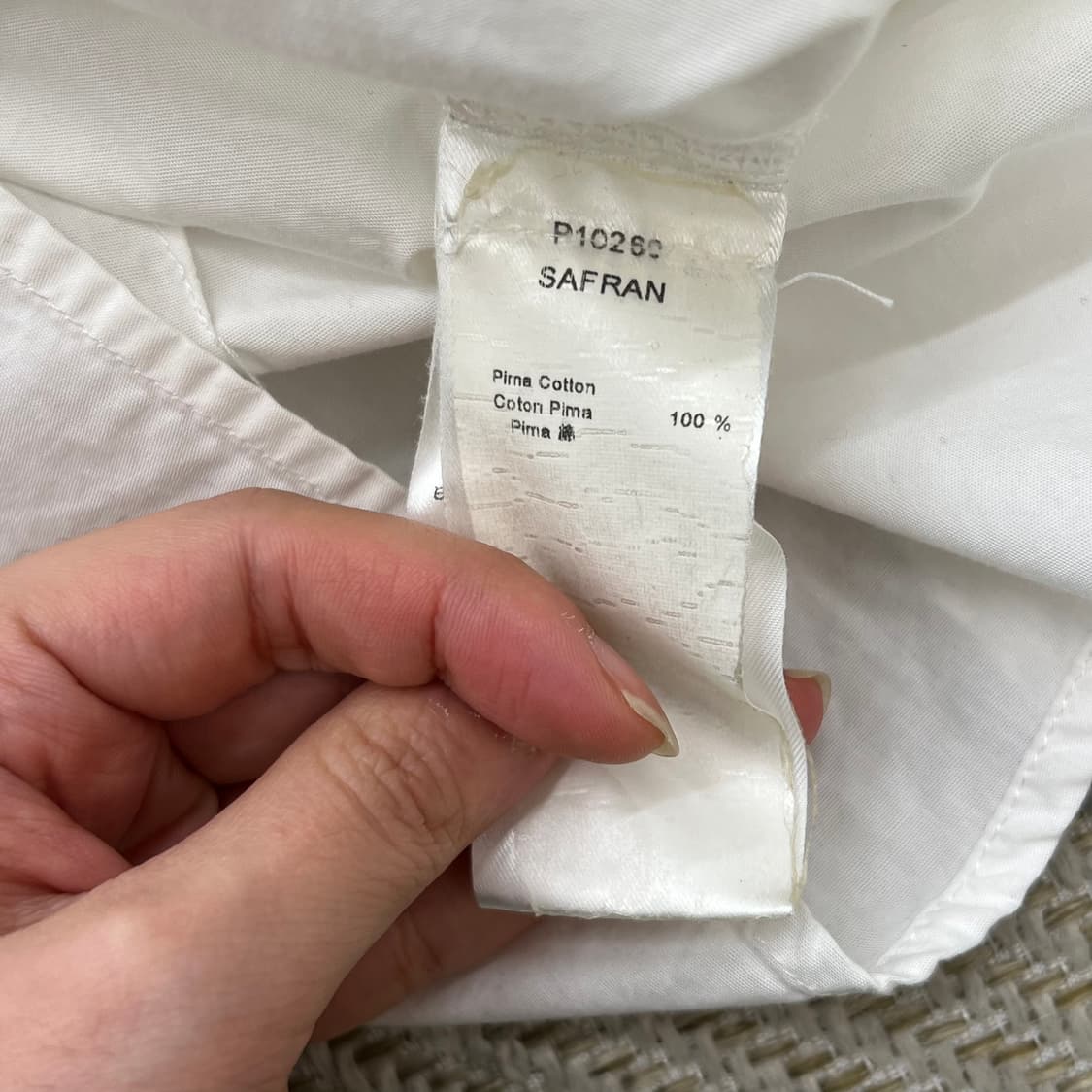 앤 폰테인 화이트 셔츠 r2634 상품이미지6