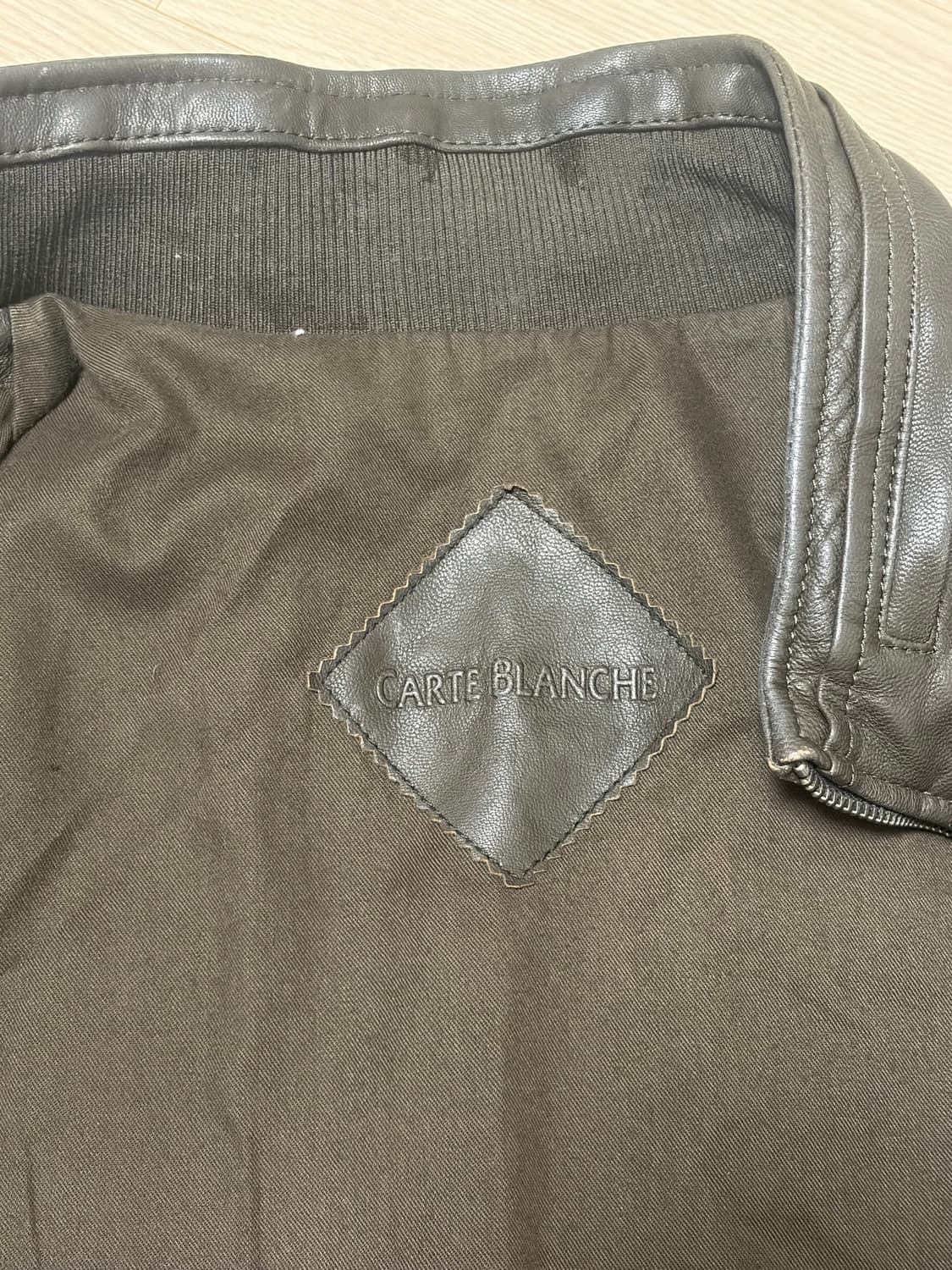 까르뜨 블랑슈 가죽자켓 상품이미지2