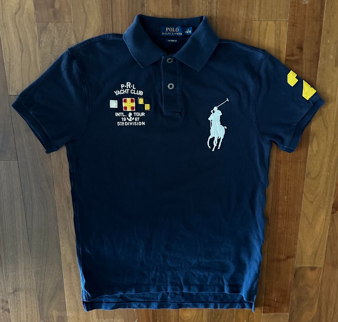 폴로 랄프로렌 빅포니 요트클럽 커스텀핏 피케티 S 상품이미지1