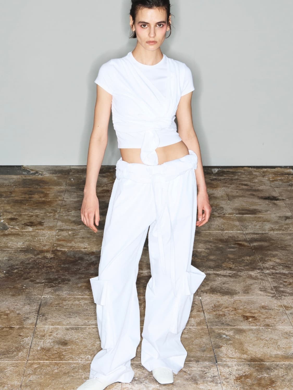 더오픈프로덕트(오픈와이와이) ROLLED WAIST CARGO PANTS 상품이미지8