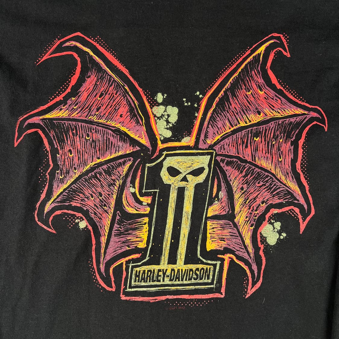 할리데이비슨 스컬 윙 포이즌 롱슬리브 상품이미지4