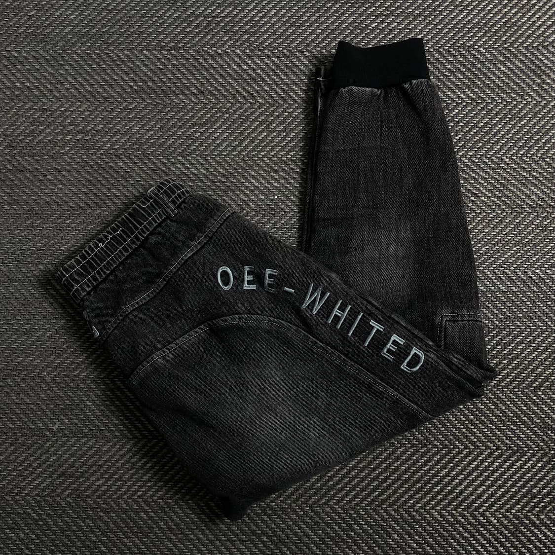 KUNSTSTTERD 백 자수로고 흑청 조거 팬츠 y 4389 상품이미지1