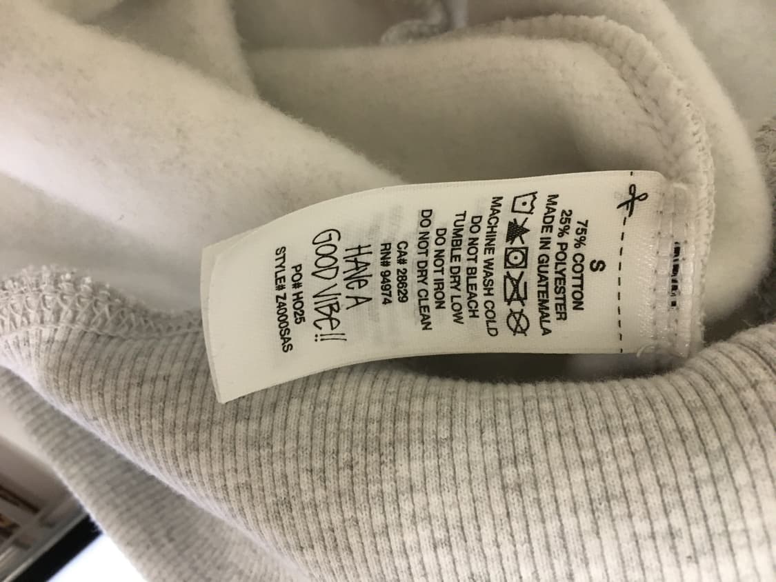 스투시 기모 멜란지 후드티 상품이미지6