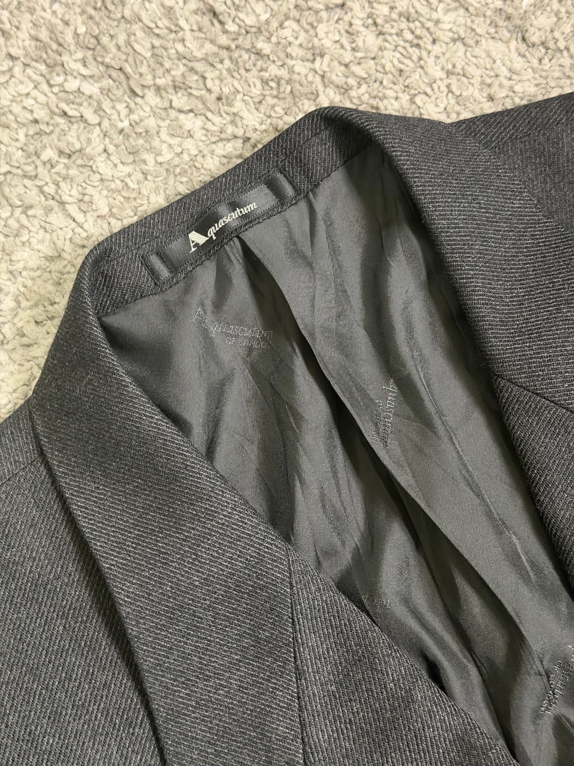 아쿠아스큐텀 은장 블레이저 상품이미지6