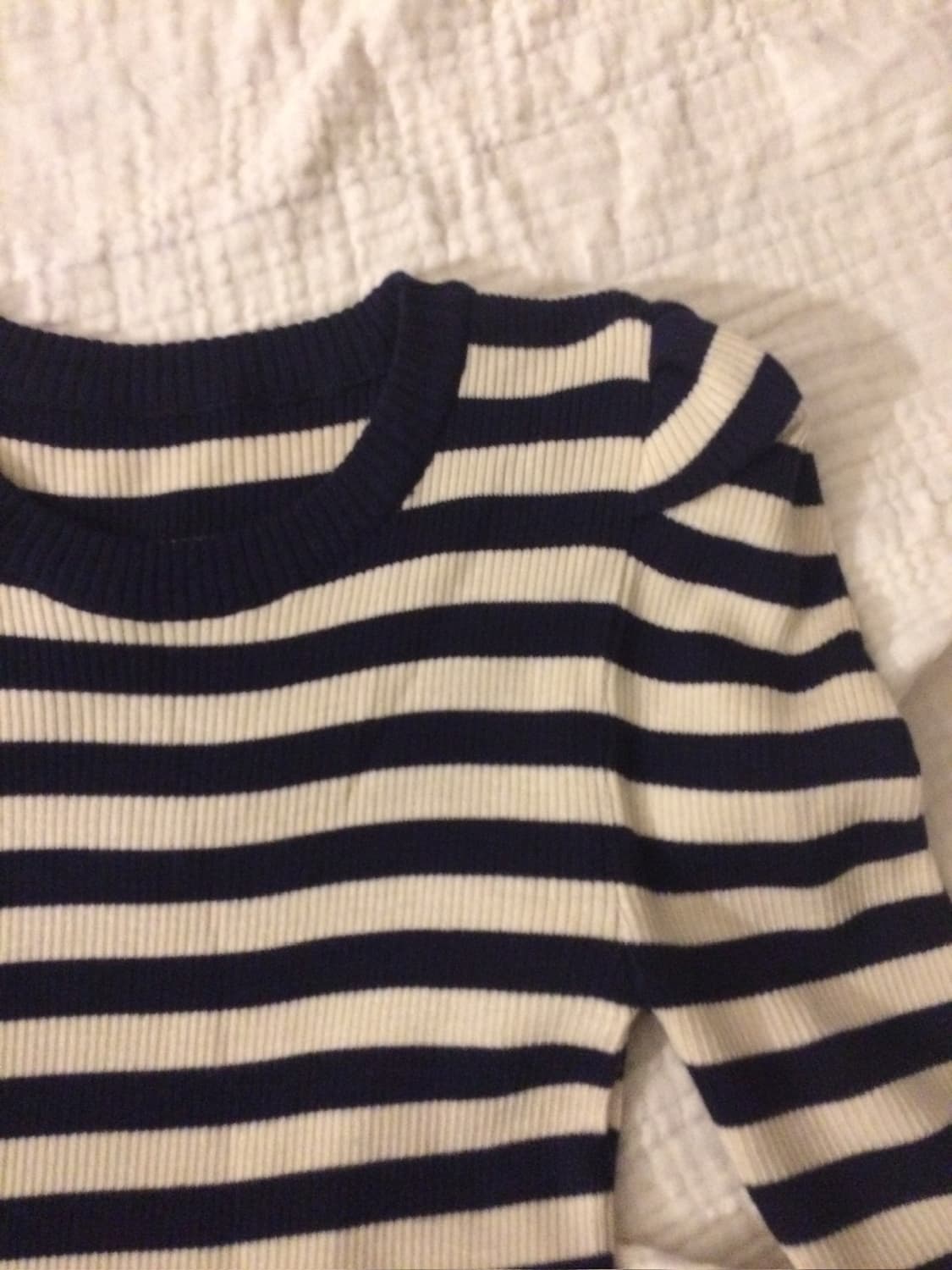 vintage puff long sleeve 퍼프 골지 티 상품이미지2