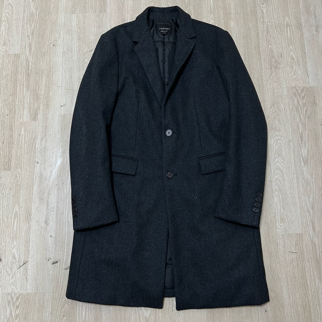 질스튜어트 뉴욕 남성 모직 안감 싱글 코트 S/90  상품이미지1