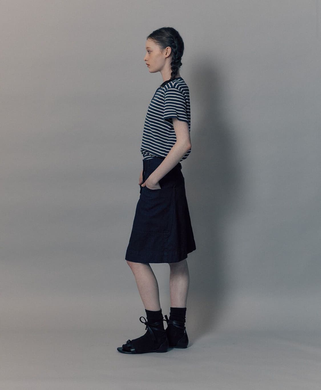 낫띵리튼 스트라이프 티셔츠 상품이미지3