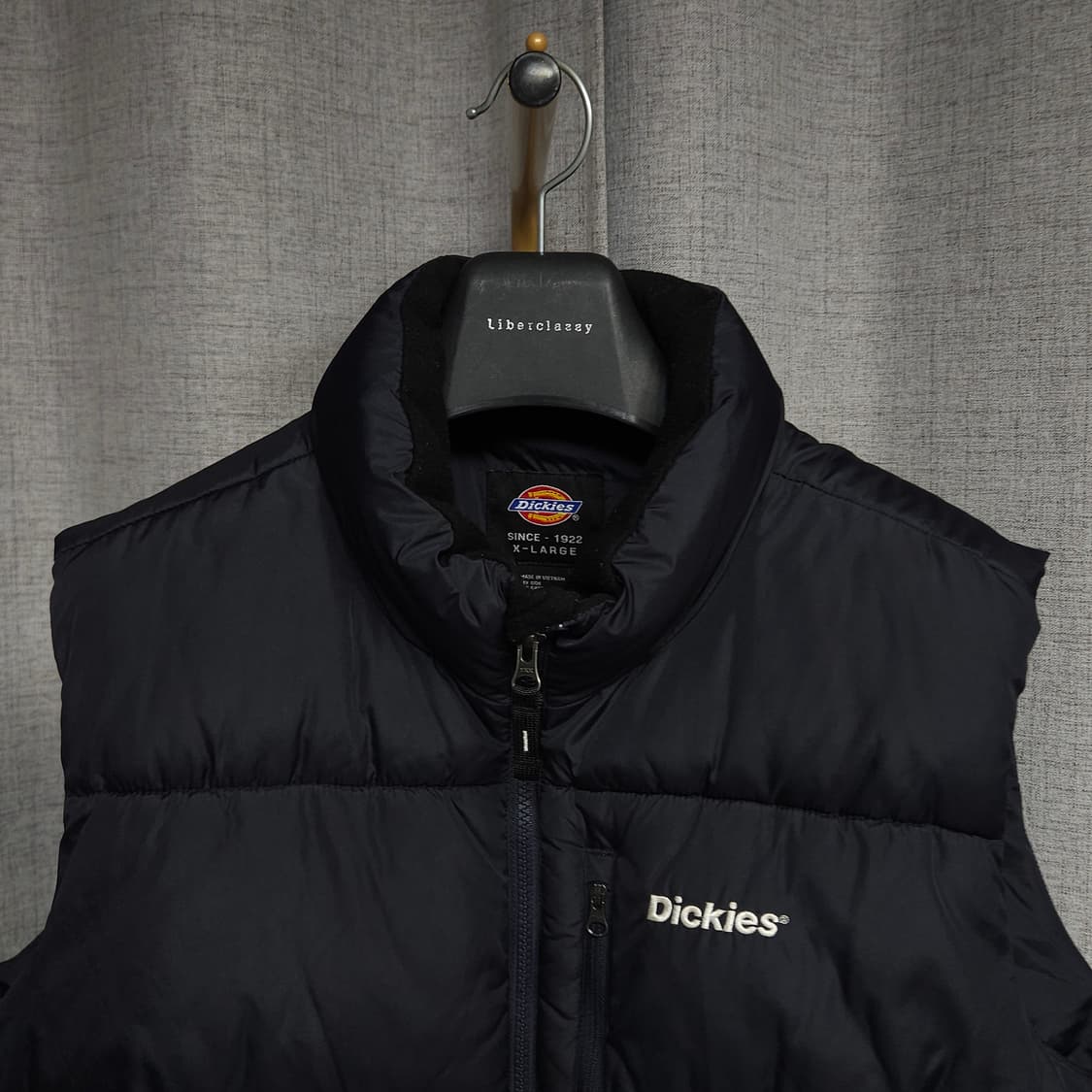 XL ) 디키즈 남성 패딩 조끼 네이비 상품이미지2