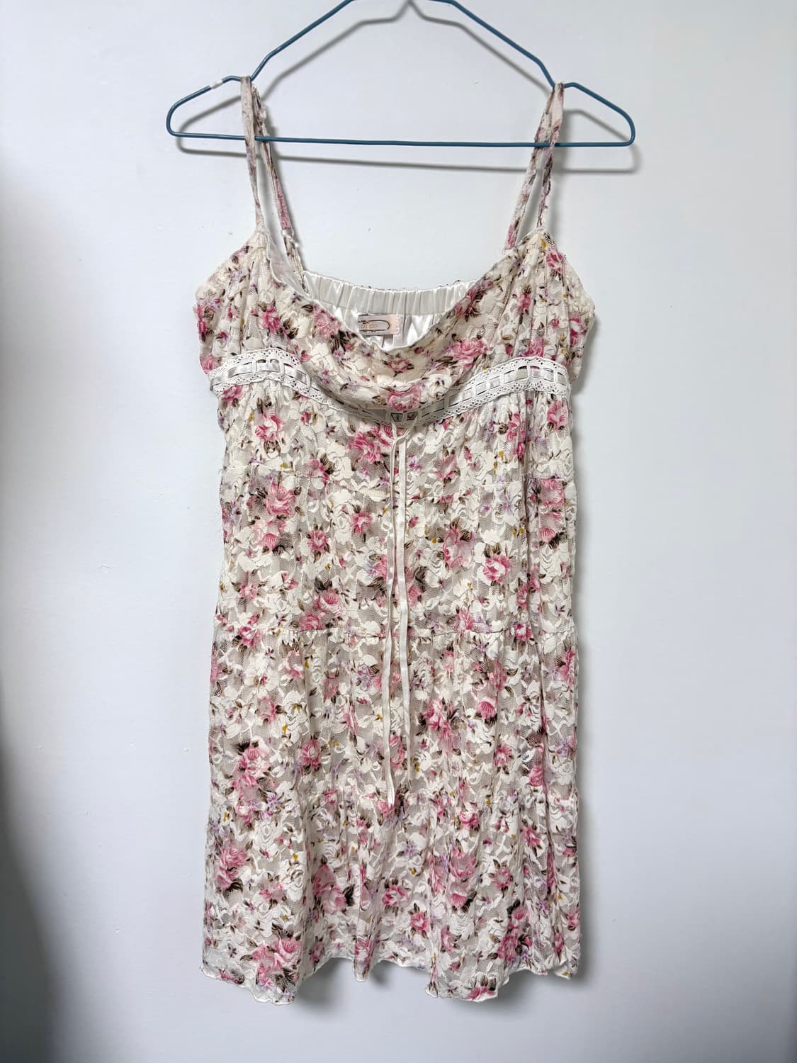 빈티지 고전 리즈리사 플로럴 레이스 원피스 상품이미지1