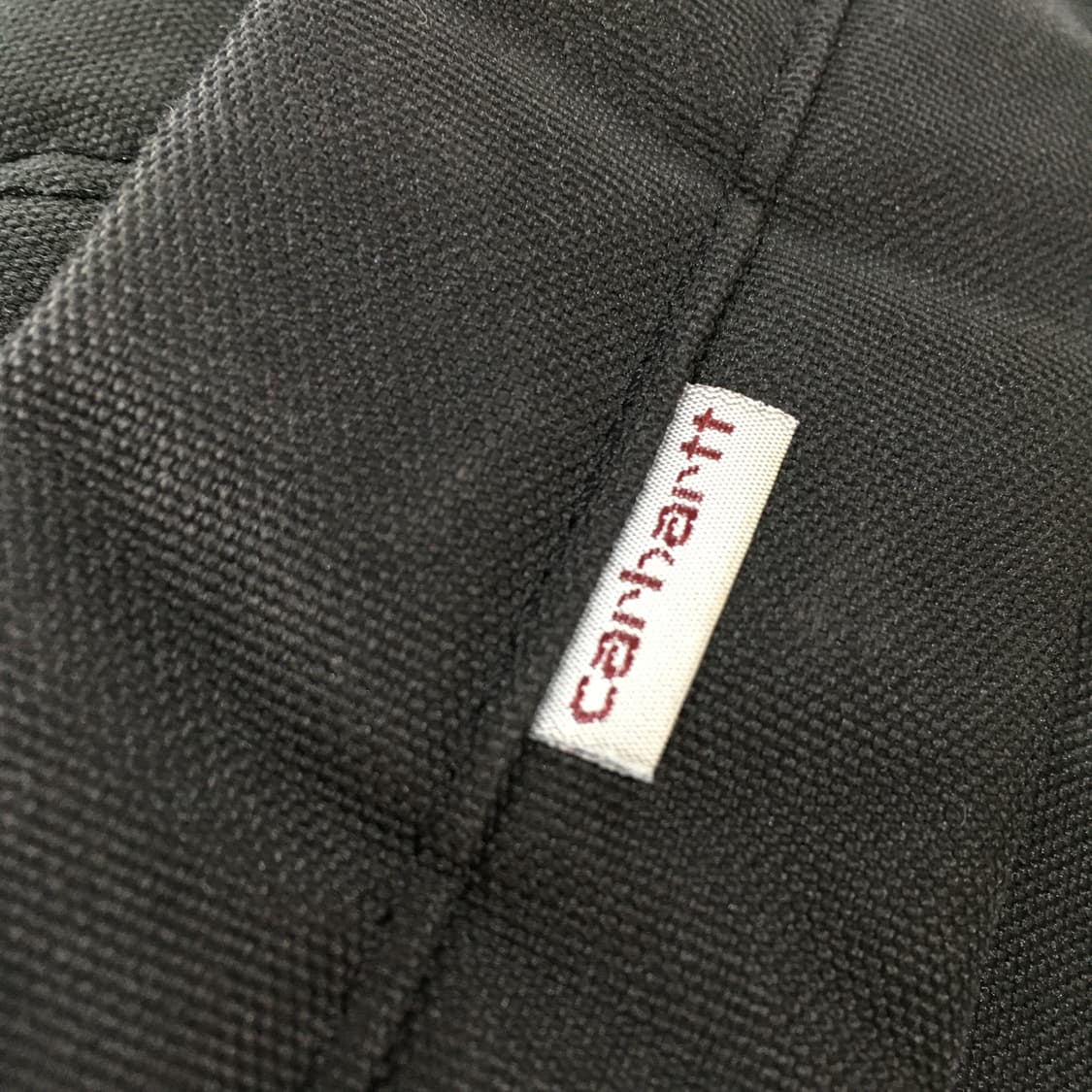 투티/0377 칼하트 백팩 블랙 데일리 빈티지 패치 로고 자수 상품이미지5