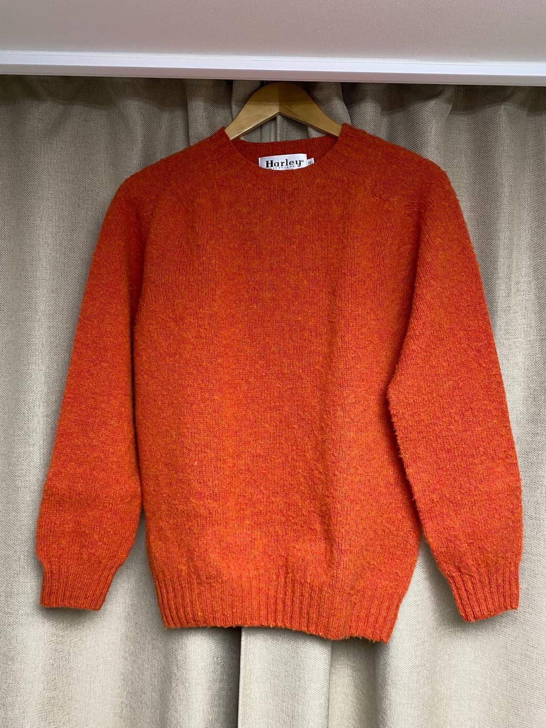 [S] 할리오브스코트랜드 쉐기독 니트 오렌지 상품이미지1