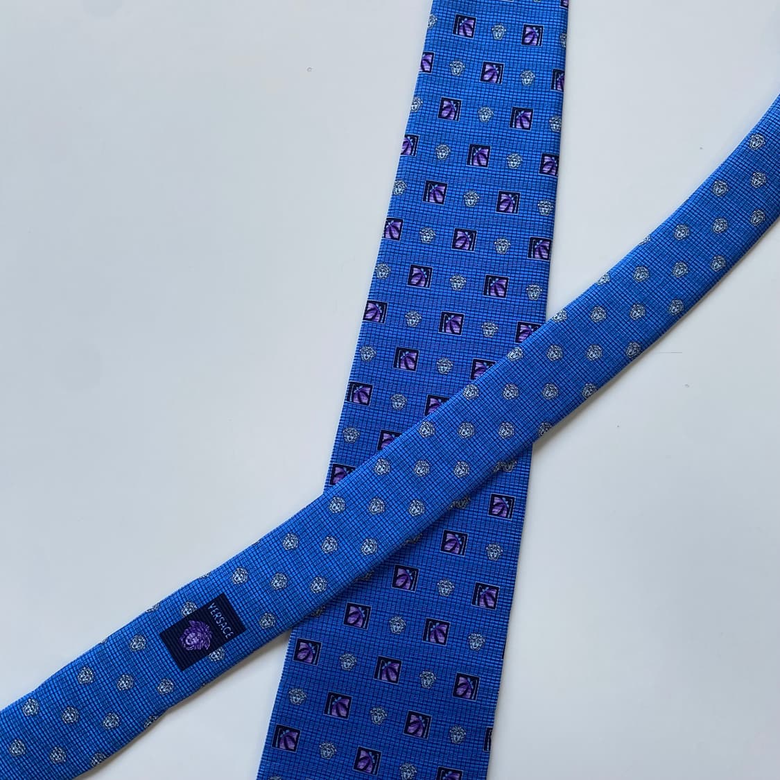 Gianni Versace 베르사체 모노그램 정품 명품넥타이 상품이미지4