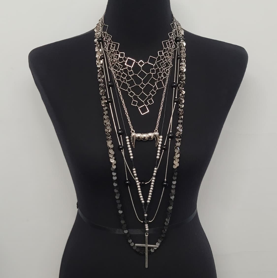 cross necklace set 상품이미지5