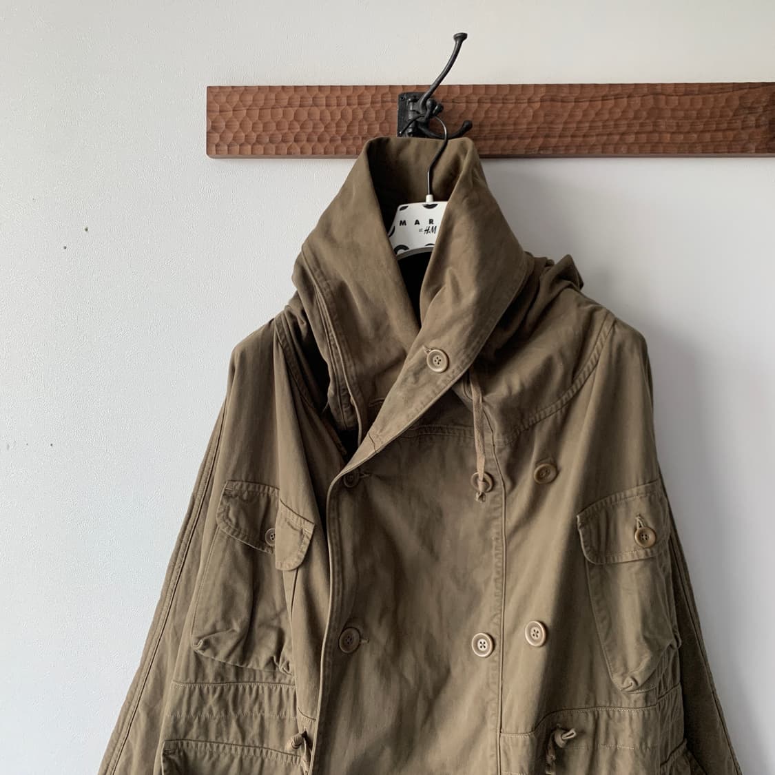 22aw 카츠라기 브러시드 링코트  상품이미지3