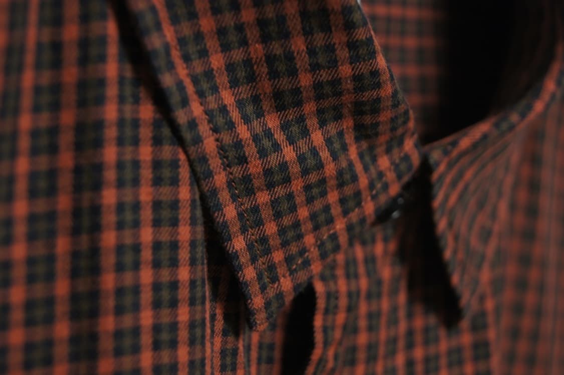 DANTON 정품 체크 셔츠 원피스 상품이미지3