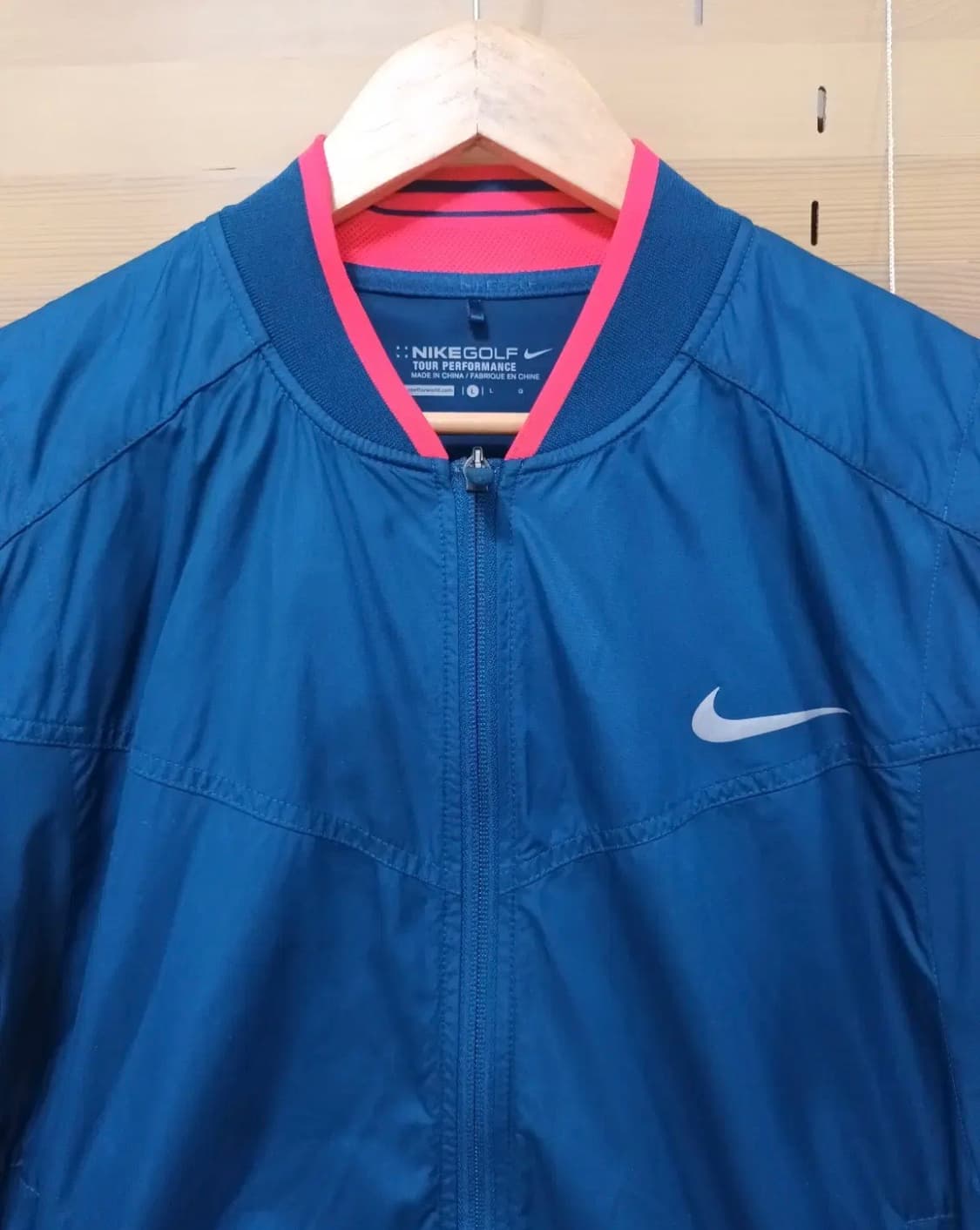 나이키골프 남성 블루종바람막이 상품이미지1