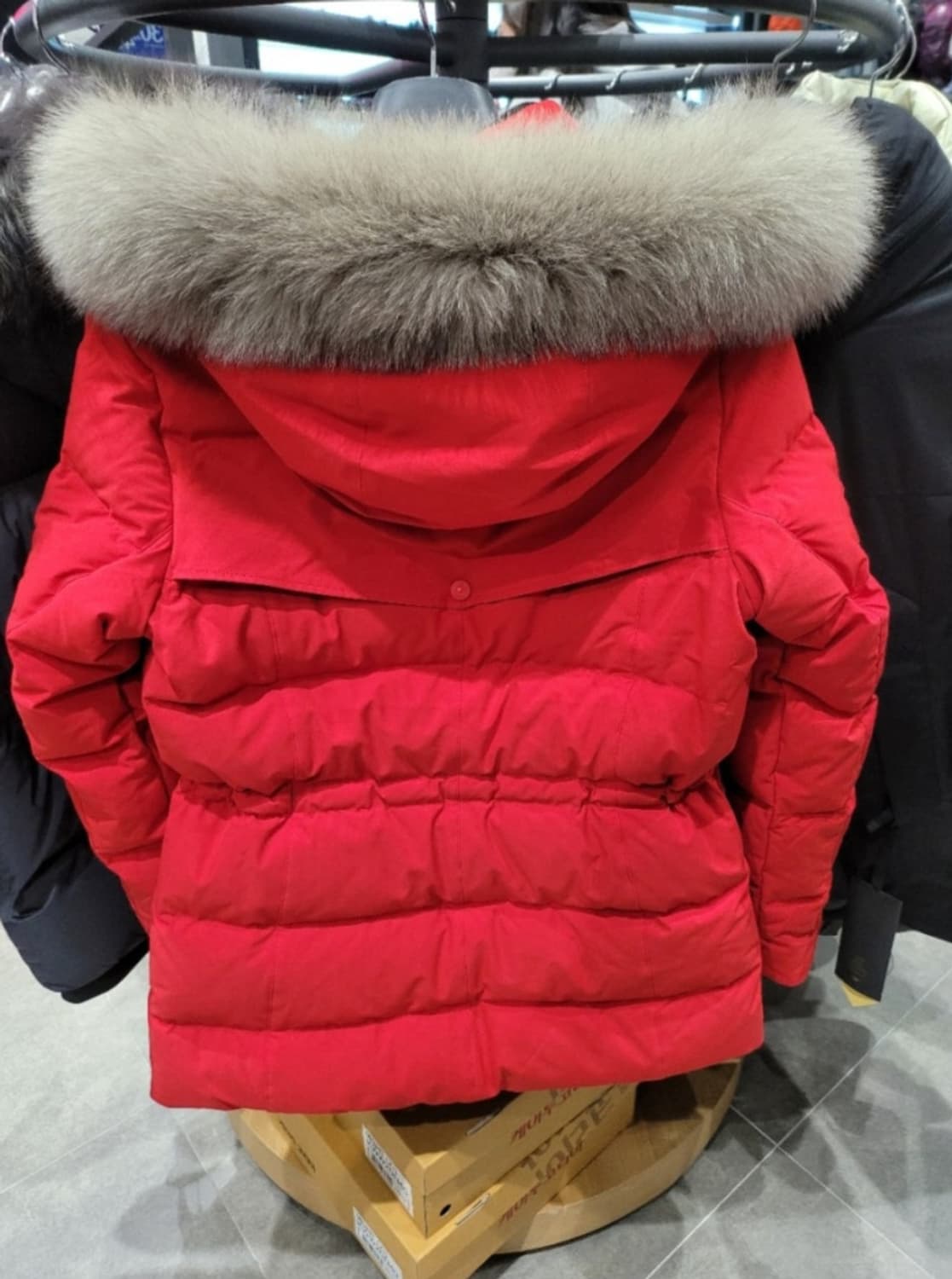 (새제품)K2 여성 패딩 도로시 구스다운 레드95,105 상품이미지5