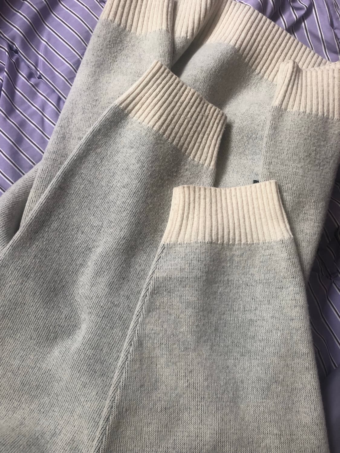 마하그리드 베이직 로고 니트 상품이미지2