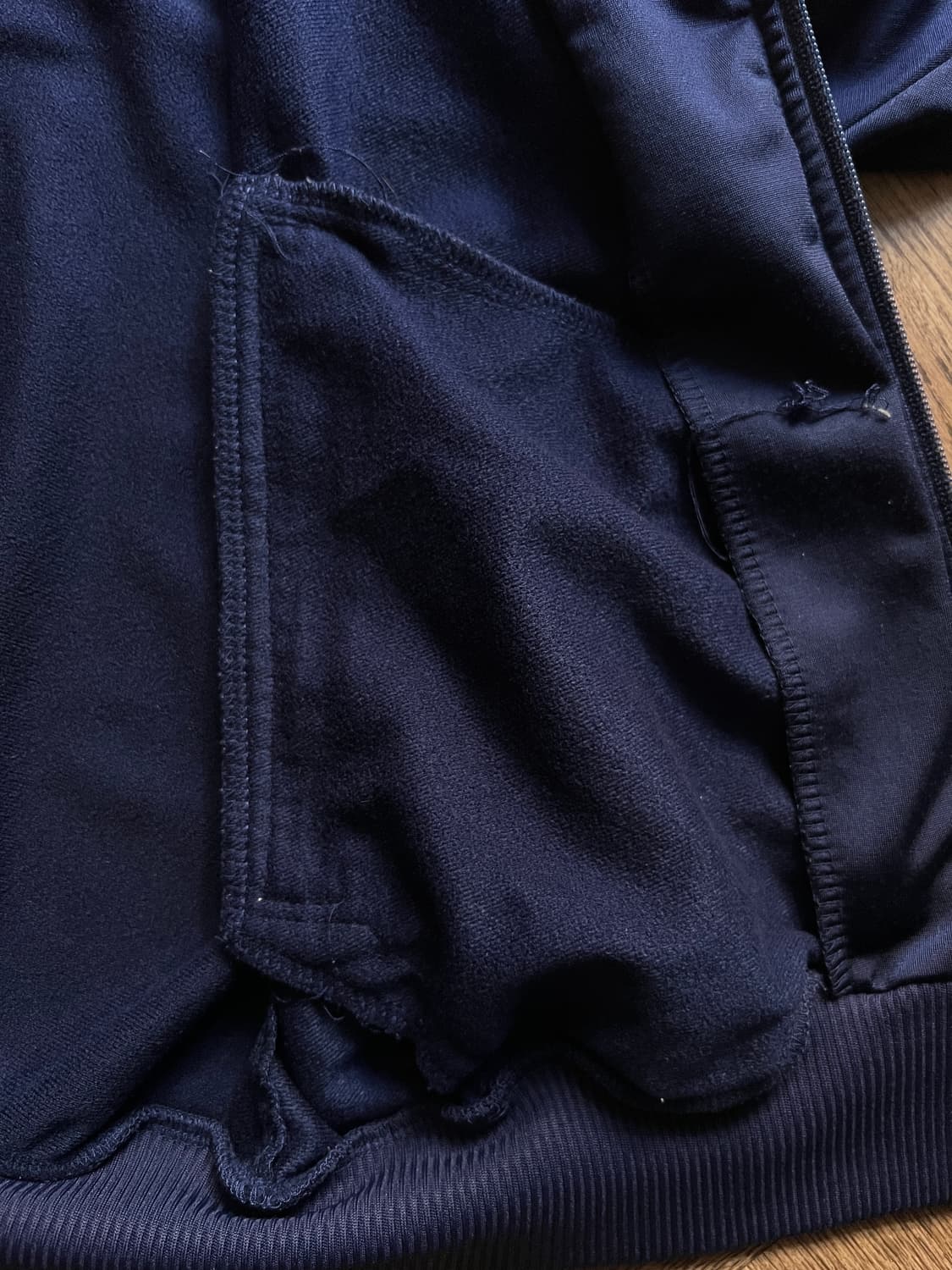 [S]80's 아디다스 올드스쿨 사이드라인 트랙탑 져지 상품이미지6