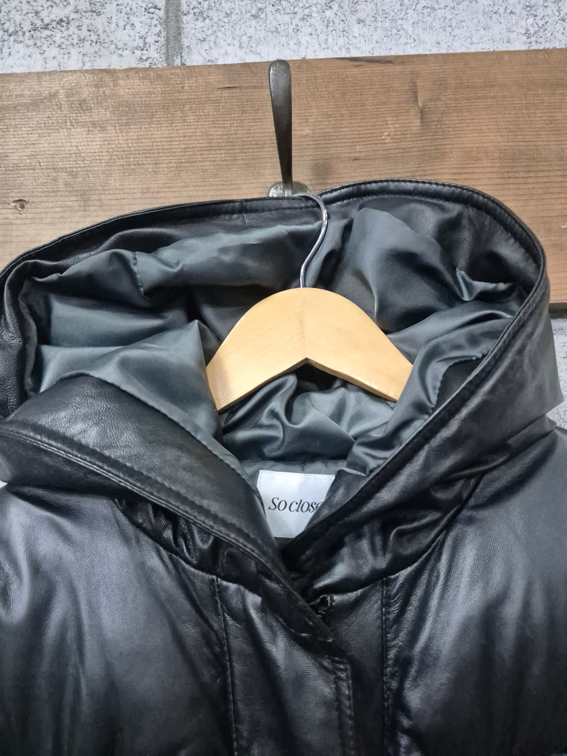 일본 소우 클로스 양가죽 다운롱패딩 상품이미지3