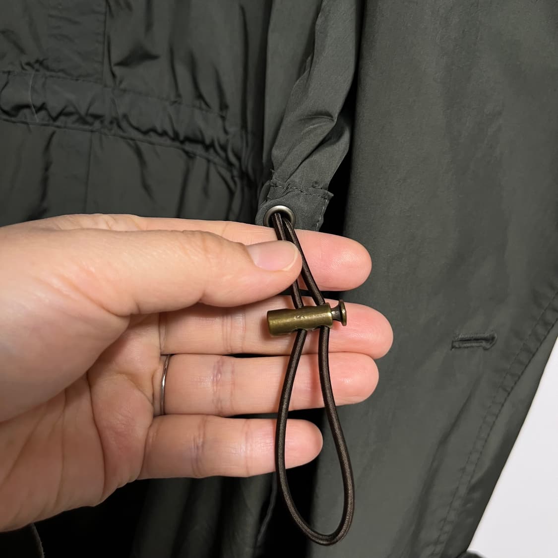 TIME 타임 옴므 트렌치 코트 카키 105 상품이미지5