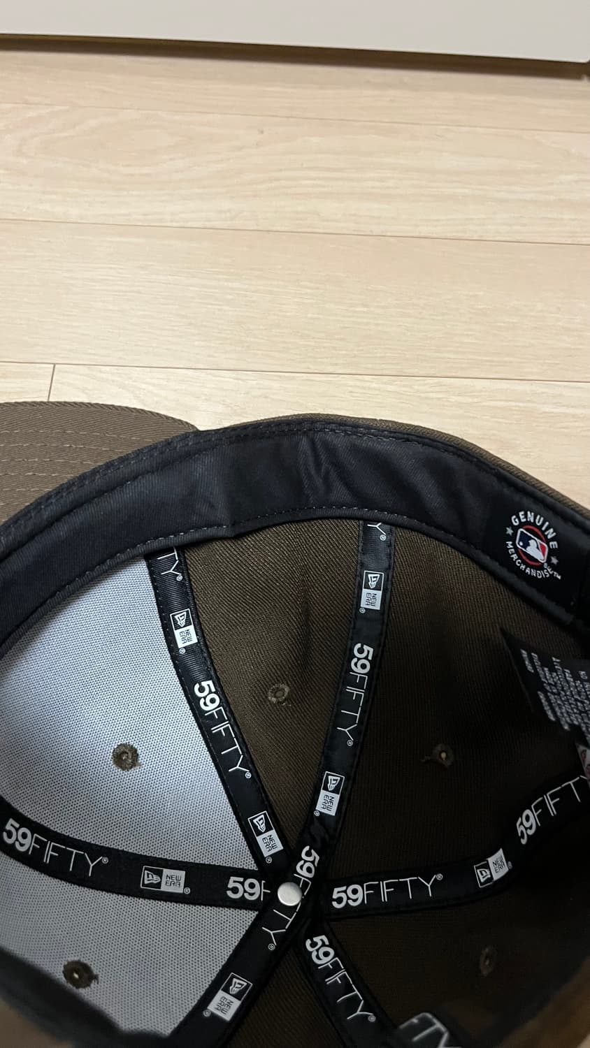 MLB 뉴욕 양키스 베이직 사이즈캡 월넛 712(59.6cm) 상품이미지7