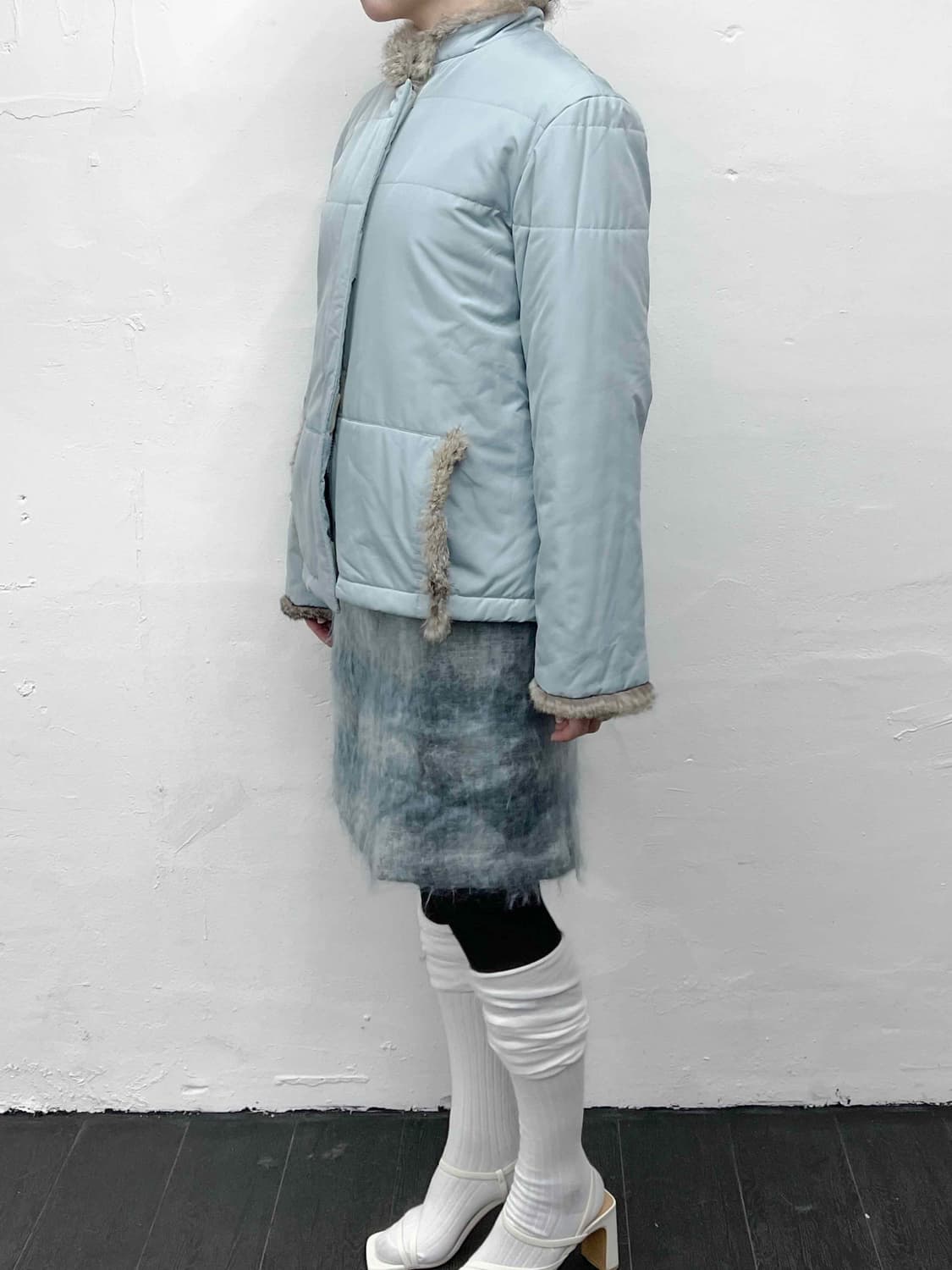 스포츠막스 막스마라 퍼 트리밍 점퍼 상품이미지1