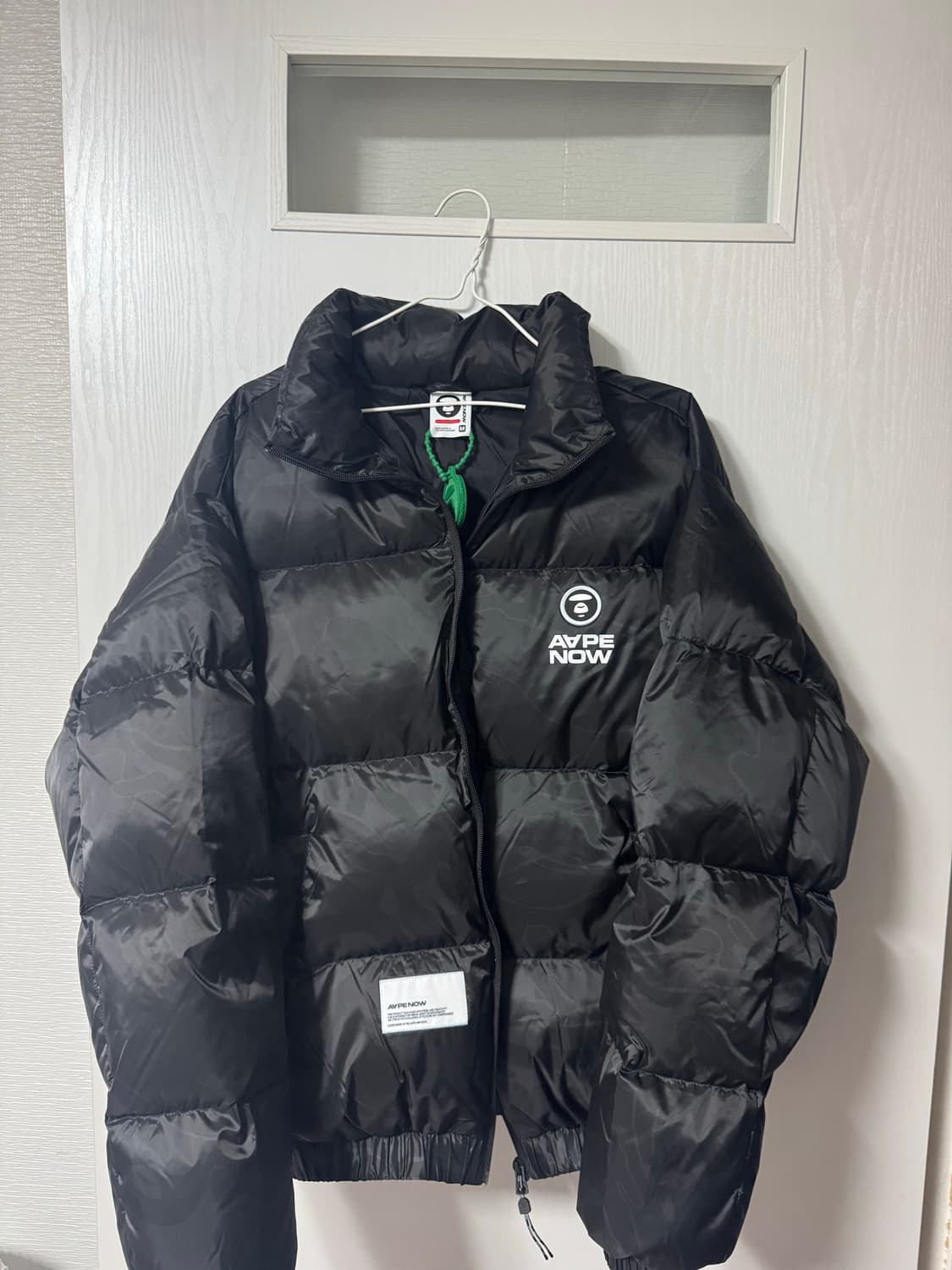 에이프 블랙 패딩 상품이미지1