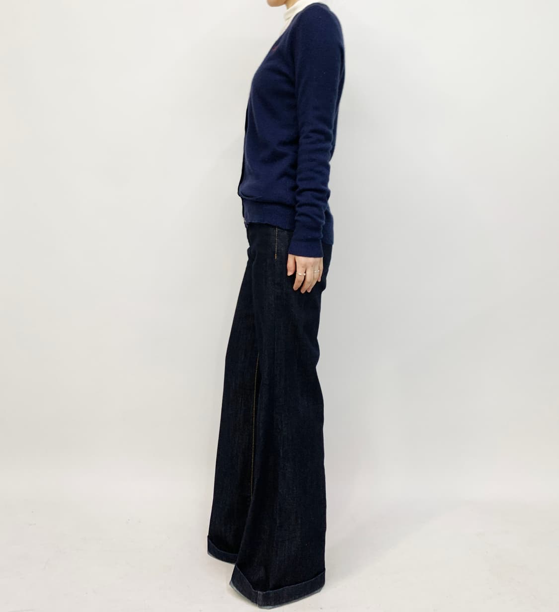 랄프 로렌 울 캐시미어 니트 가디건 상품이미지3