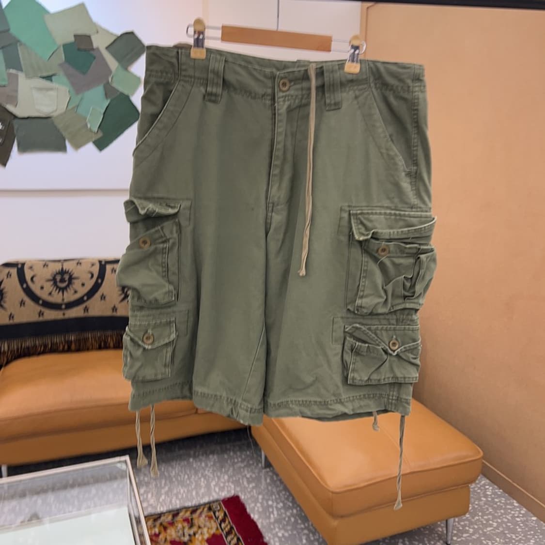 빈티지 멀티포켓 카고팬츠 반바지 L C05354 상품이미지1