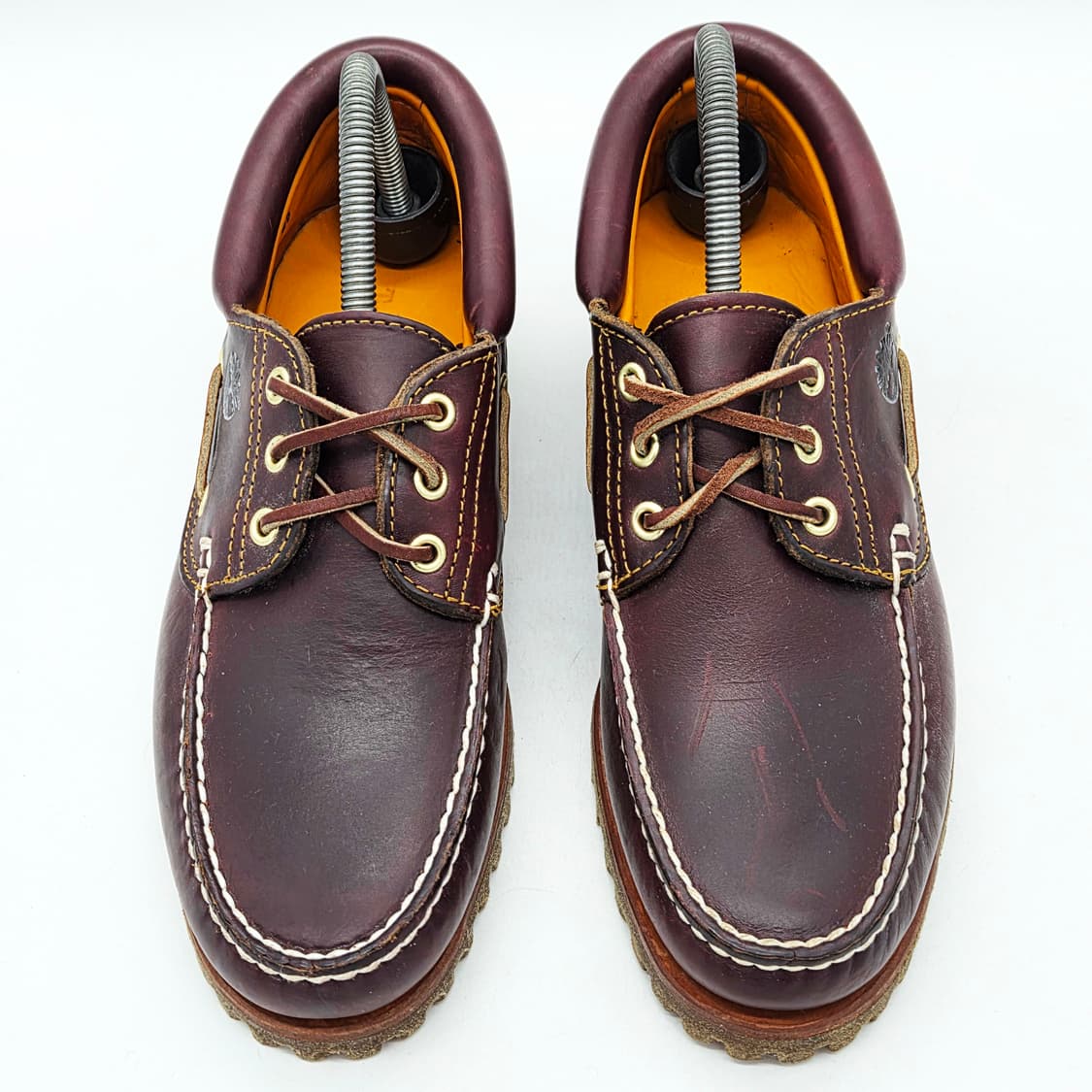  팀버랜드 50009 클래식 3아이 보트슈즈 버건디 (8 M)  상품이미지4