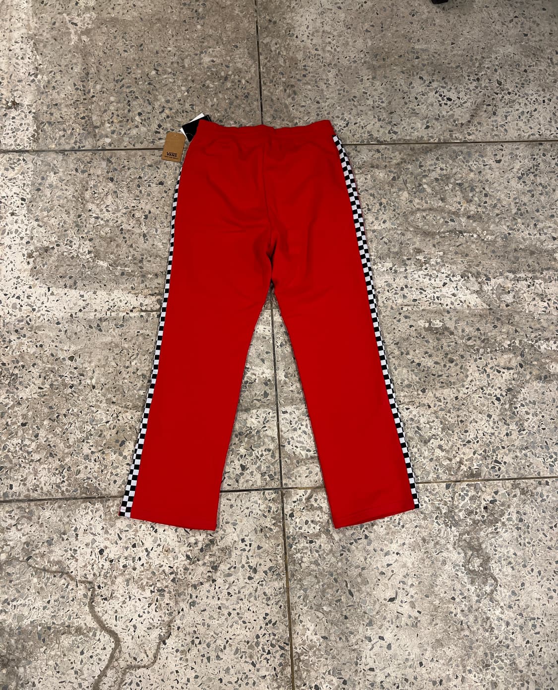 L) (데드스탁) 반스 VANS 레드 트레이닝 팬츠 P104 상품이미지4