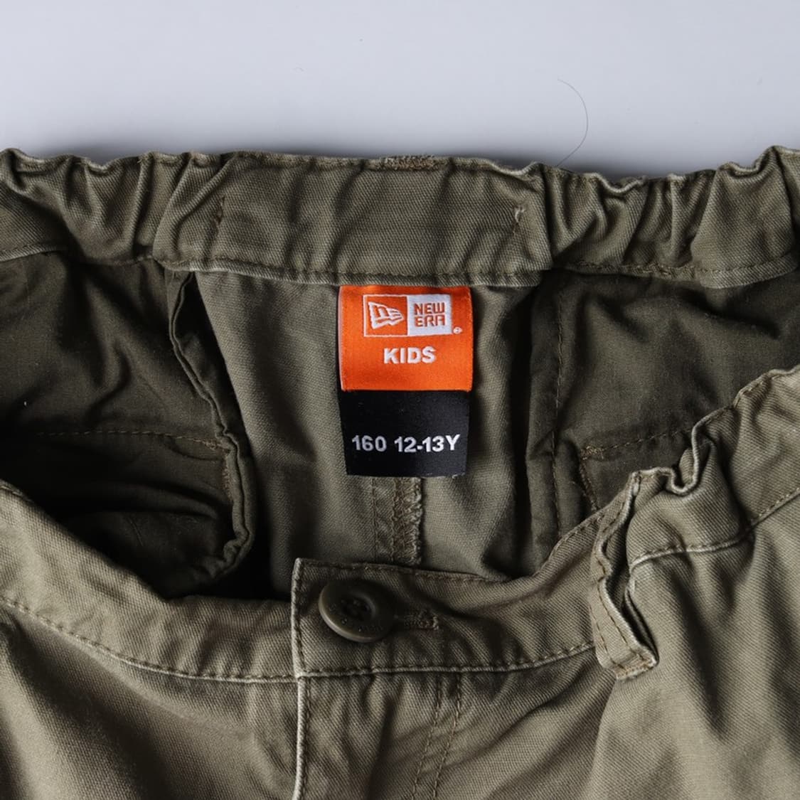 뉴에라 올리브그린 조거 카고팬츠 160 상품이미지6