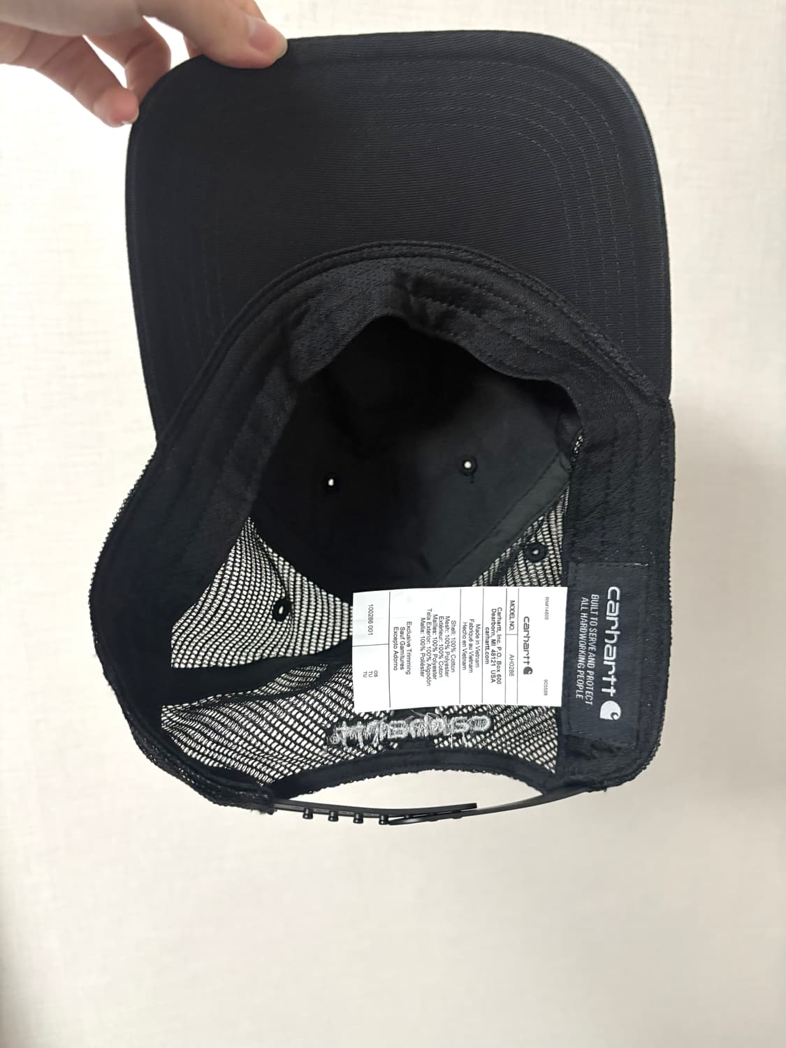 칼하트 메쉬 캡 상품이미지3