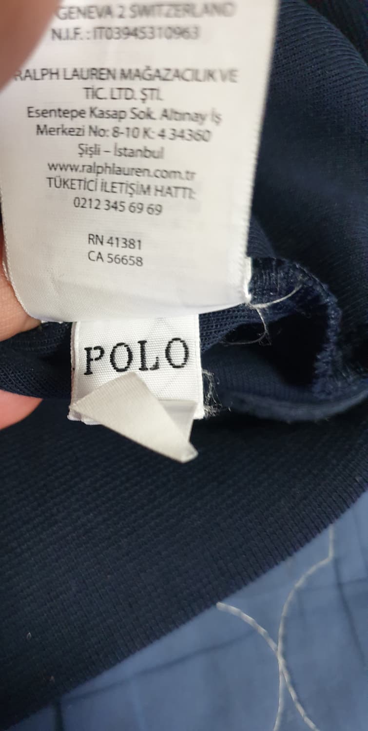 폴로랄프로렌 스포티 바시티 집업 져지 네이비 (L) 상품이미지6