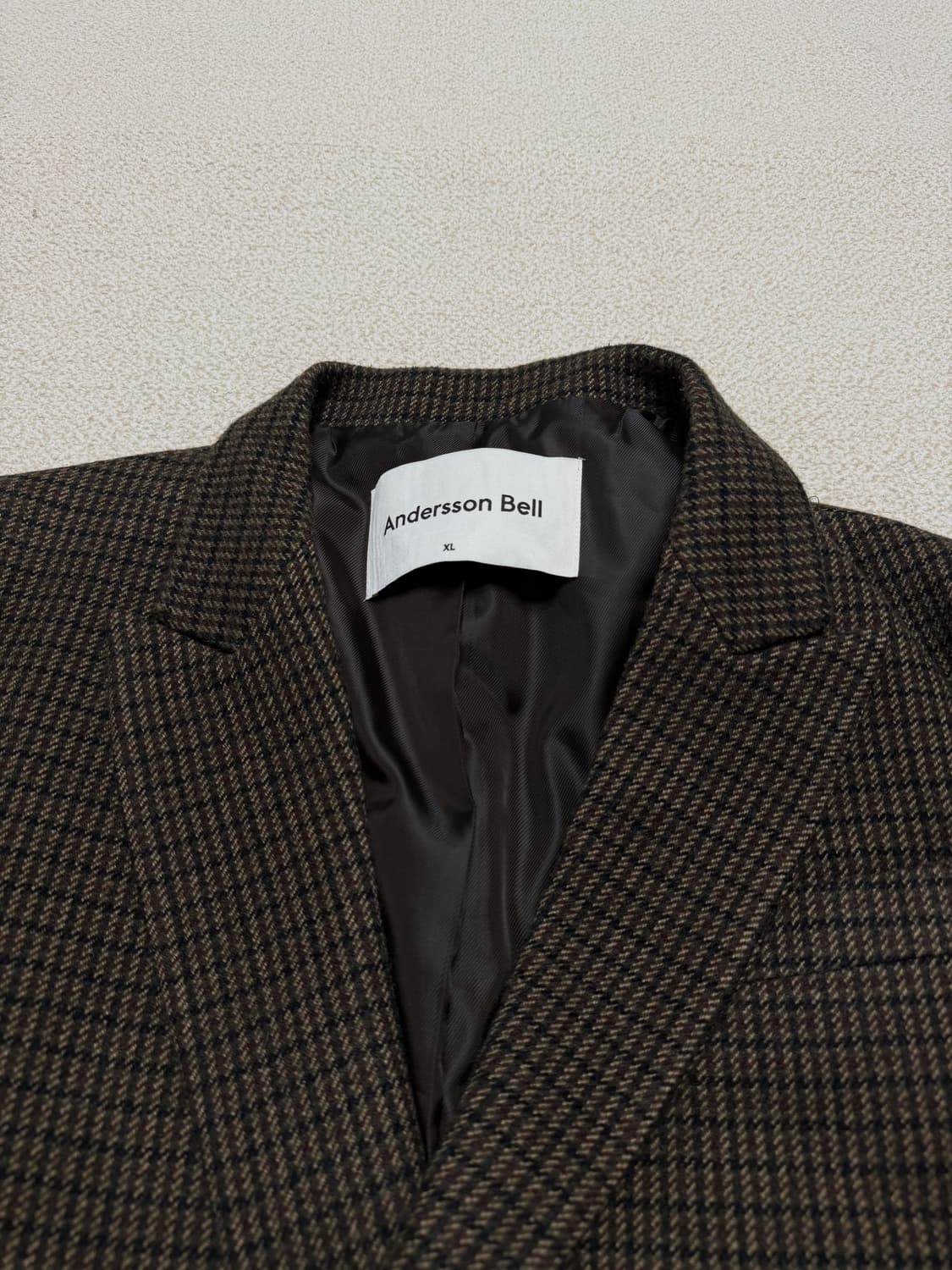 앤더슨벨 유니섹스 프랭크 더블 브레스트 울 자켓 상품이미지3