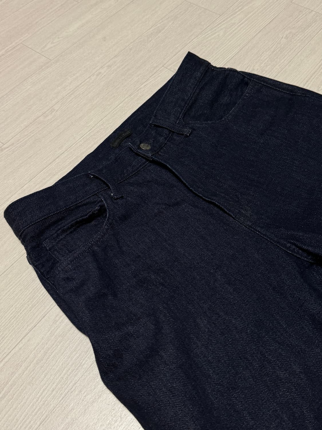 유니클로 와이드 스트레이트진 68블루 30 상품이미지4