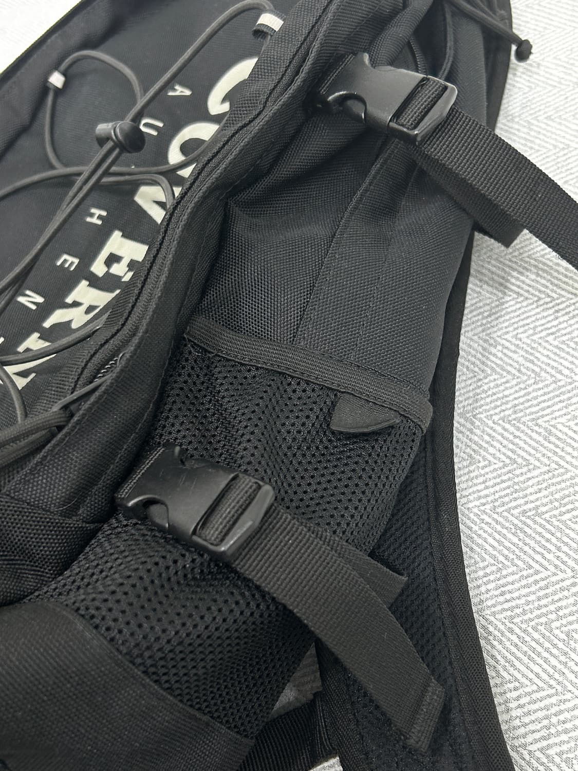 커버낫 2단 블랙 백팩 노트북 가방 상품이미지7