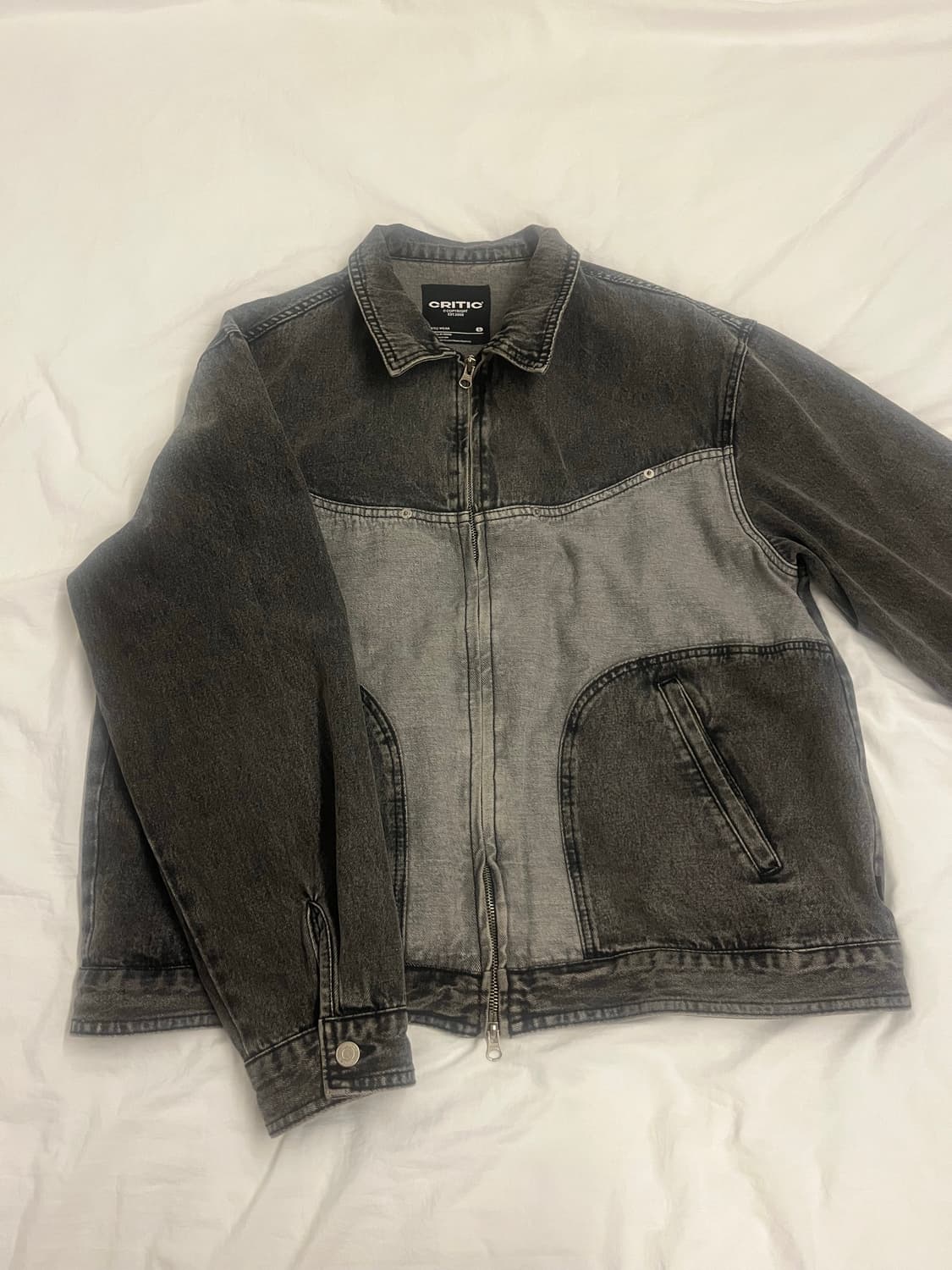크리틱 투톤 데님자켓 L 상품이미지1