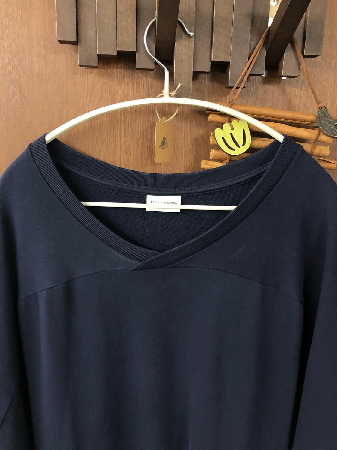 Dries van noten 지퍼 롱 반팔 티셔츠 xs 상품이미지3