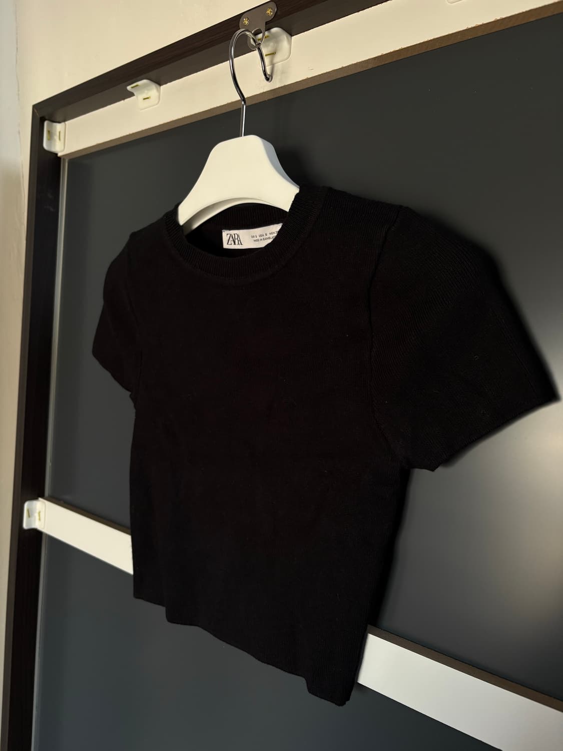 Zara 크롭 티 상품이미지2