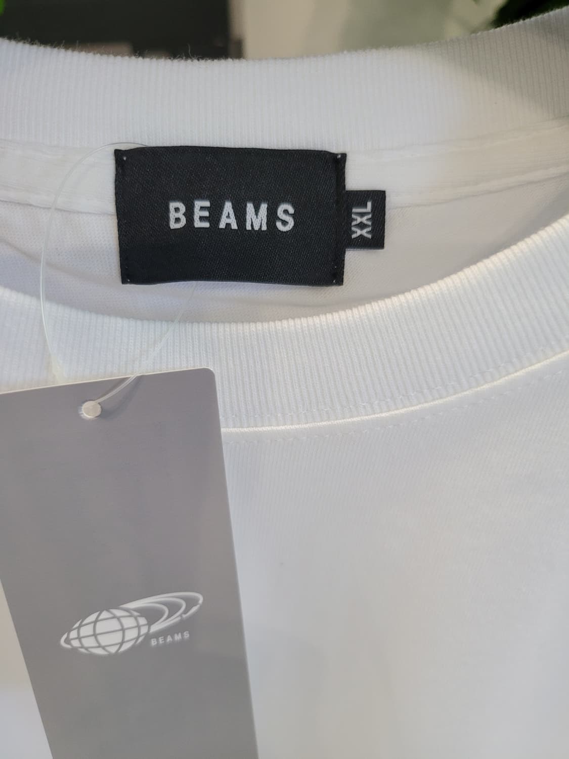 📌 [새상품] BEAMS 빔즈 로고 반팔 티셔츠 (브라운 화이트 블랙) 상품이미지10