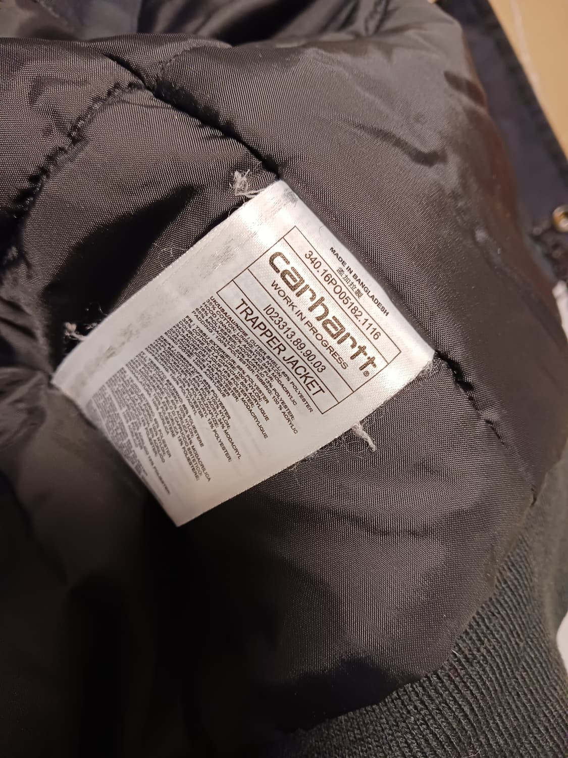 칼하트 트리퍼자켓 상품이미지5